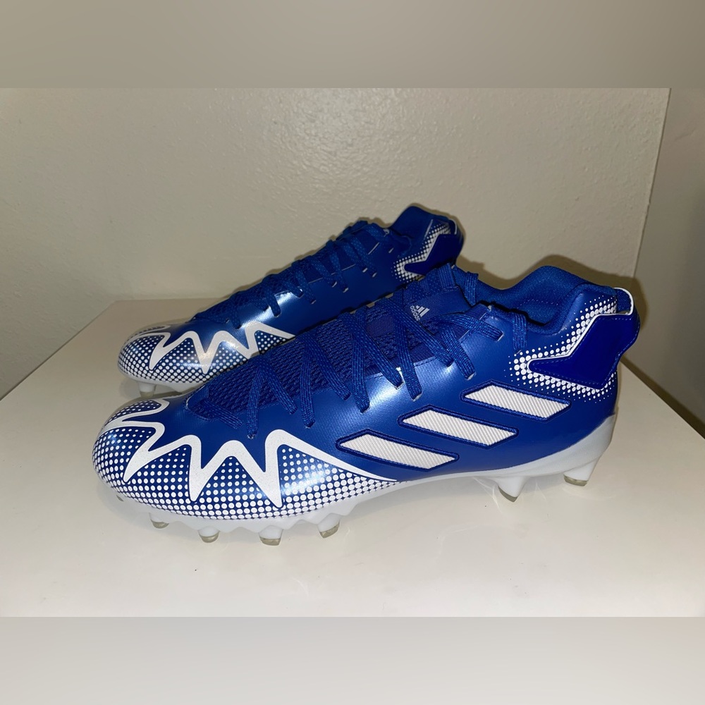 Adidas Freak 22 Team Men's 13 Football Cleats Blue White GW3423 NWOB - Picture 2 of 6